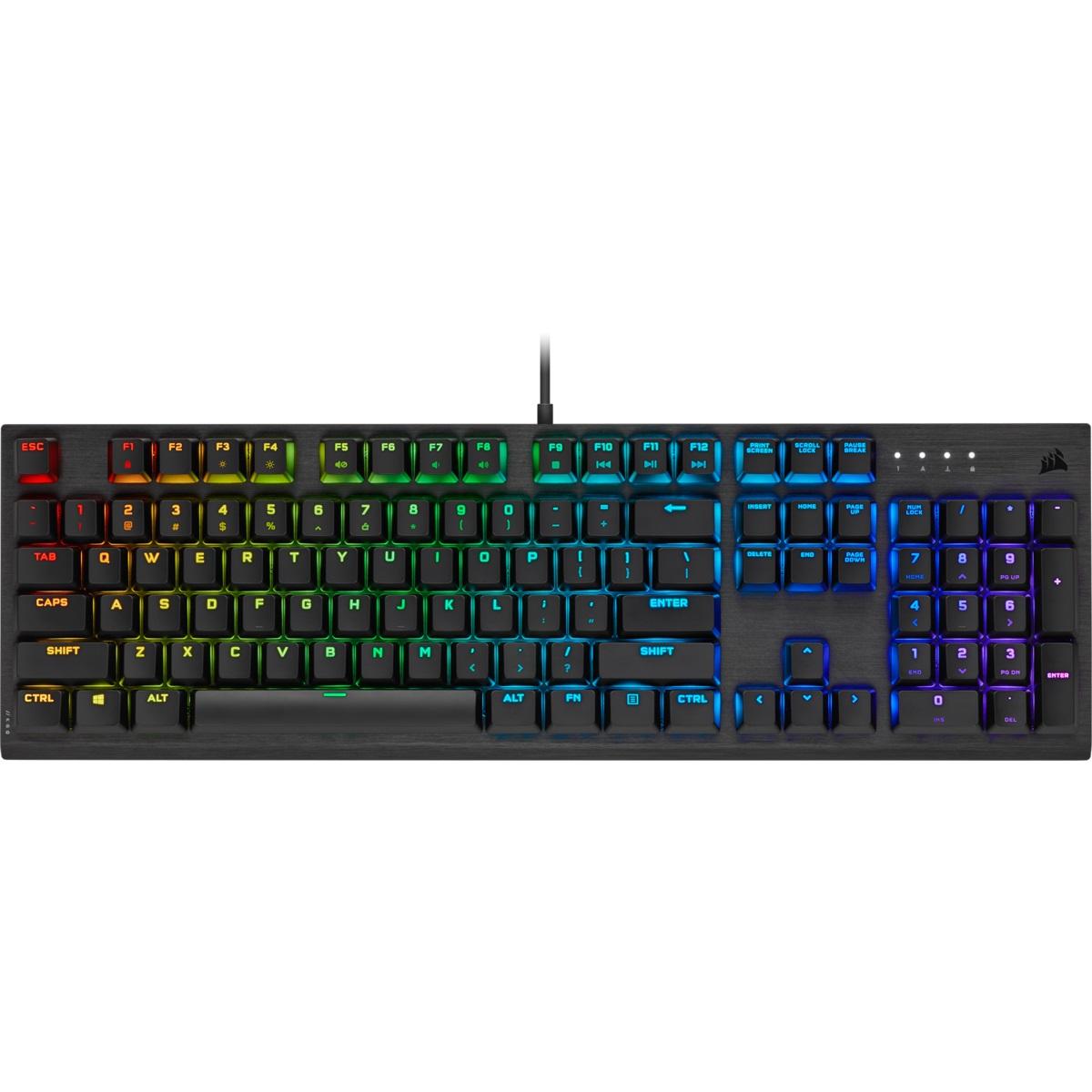 

Клавиатура Corsair K60 RGB Pro Low Profile USB Black (CH-910D018-RU)