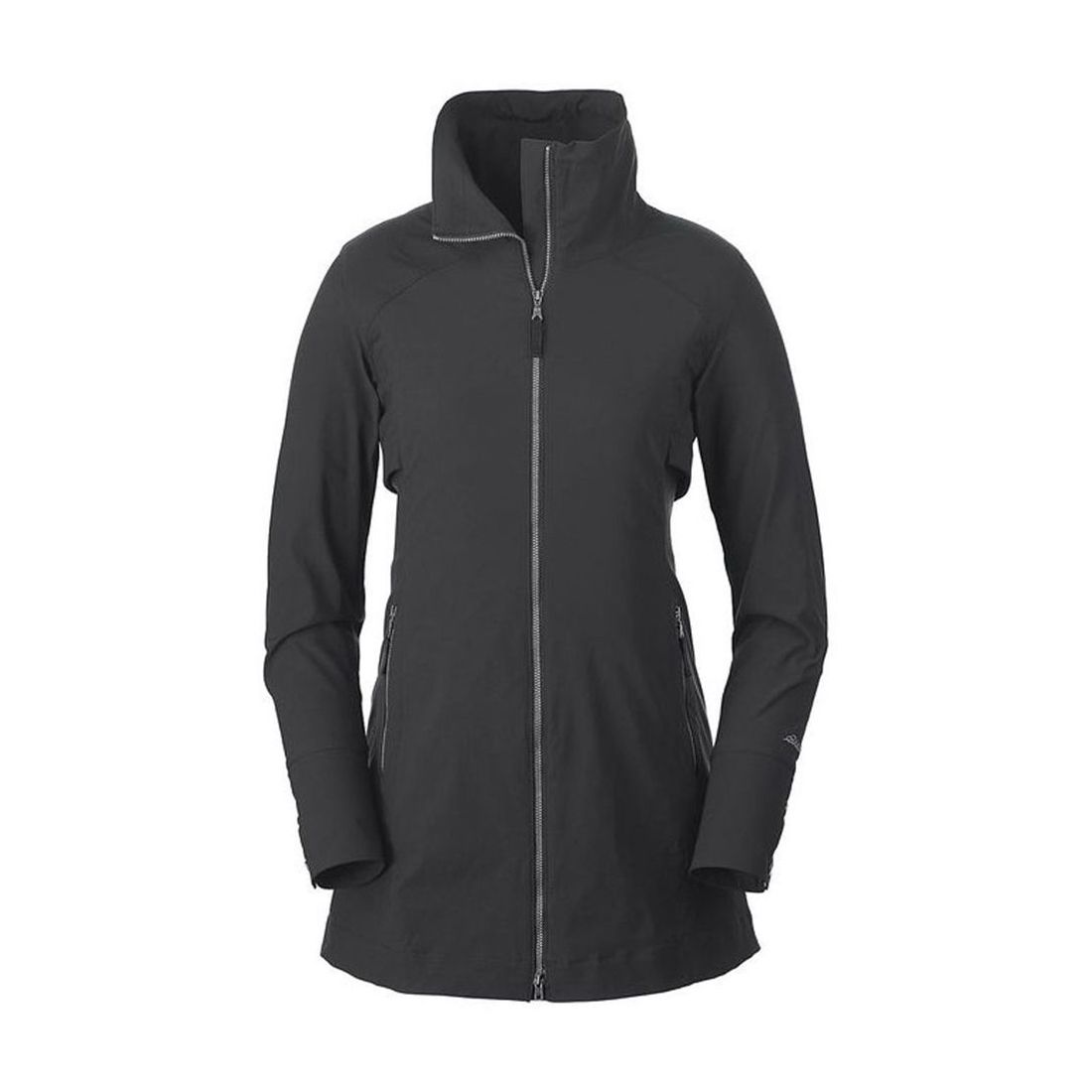 

Плащ Eddie Bauer Womens Londyn Soft Shell Trench Coat DK SMOKE XXL Серый