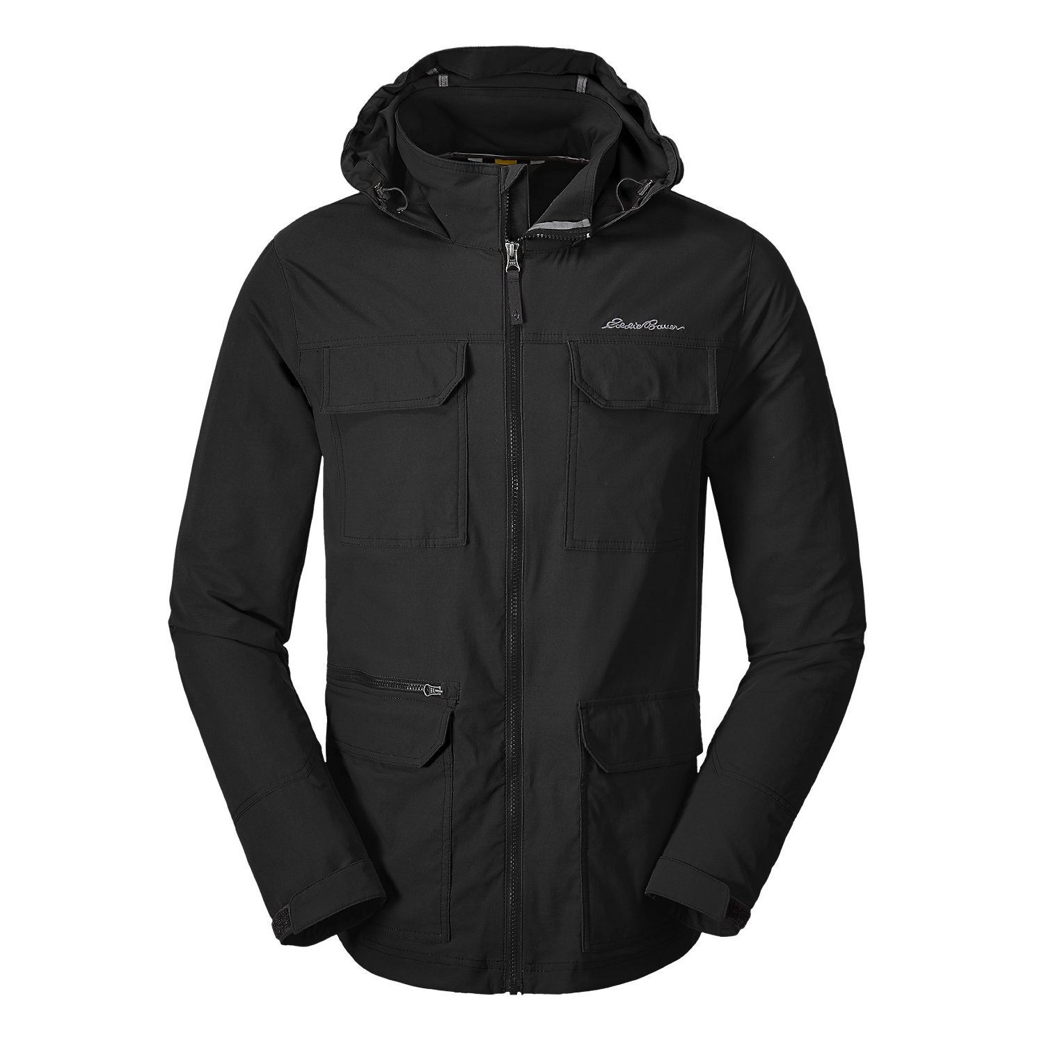 

Куртка Eddie Bauer Mens Atlas Stretch Hooded Jacket Black  Черный, Куртка Eddie Bauer Mens Atlas Stretch Hooded Jacket Black M Черный