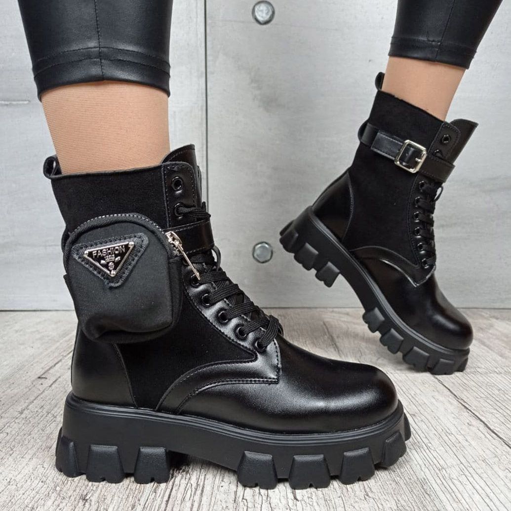 

Ботинки Violeta Wonex LE2338-1 BLACK 39 Черный (LE2338-1BK)