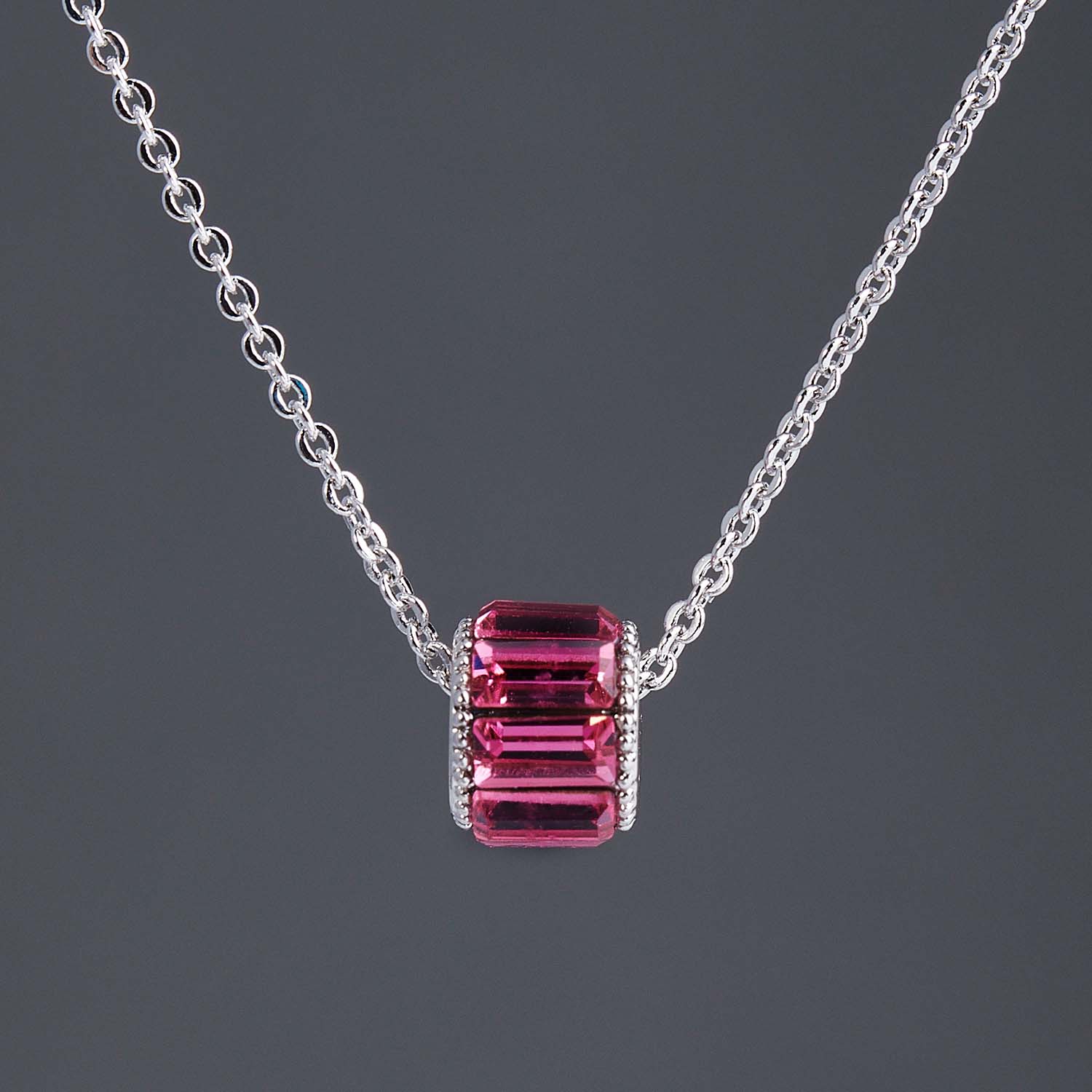 

Кулон с цепочкой Xuping SWR-54 с камнями Swarovski