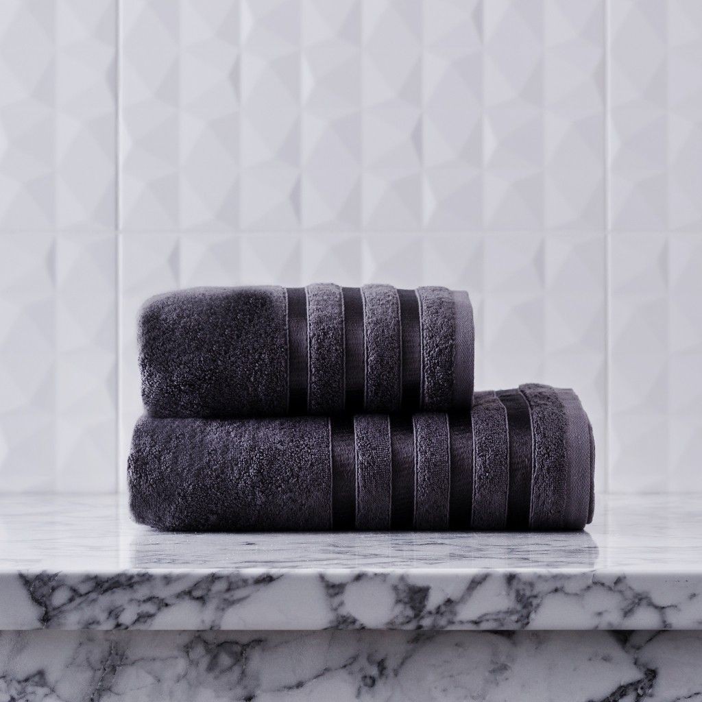 

Полотенце графит 70х130 см Home&You Bamboo