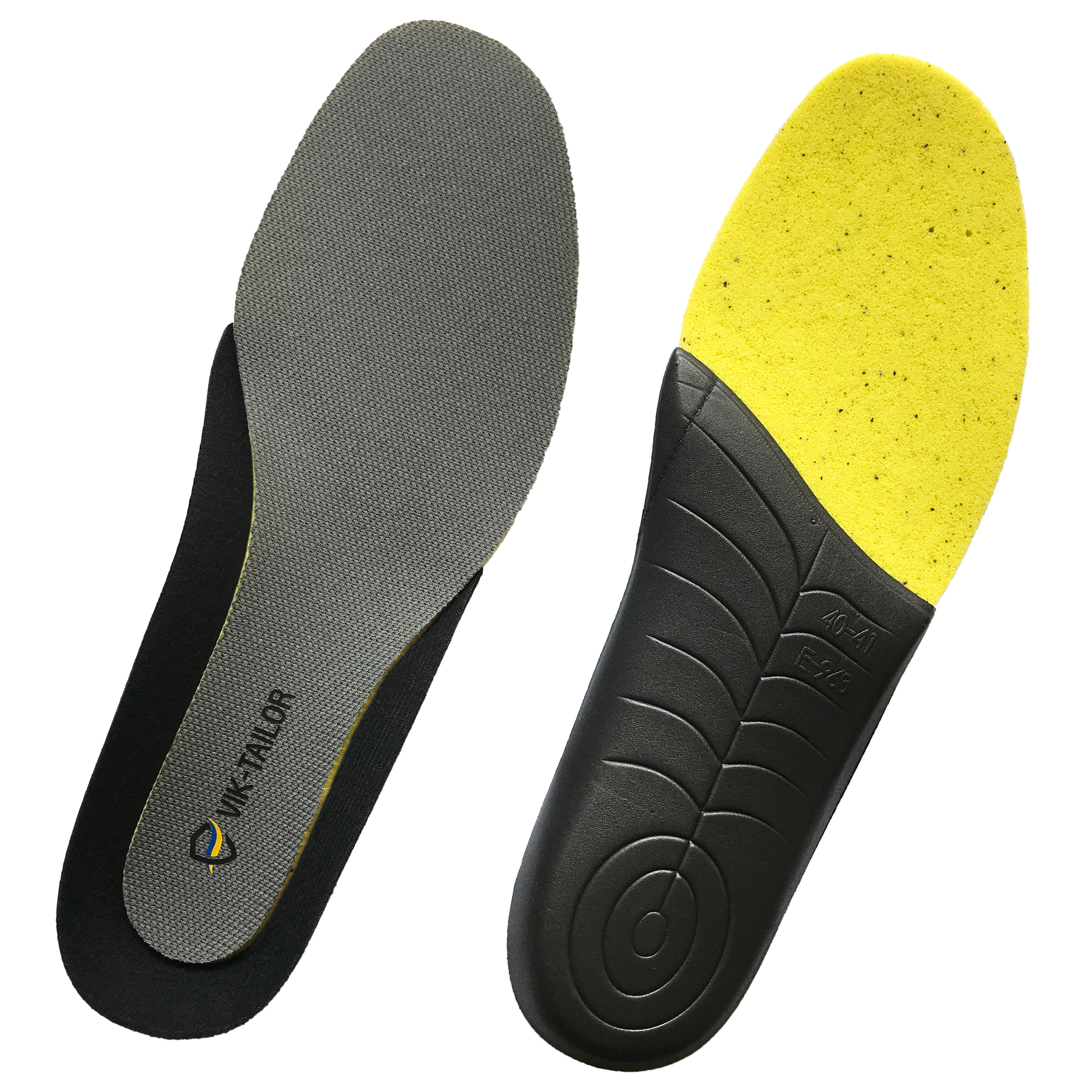 

Стельки Tailor Sport Черно-желтые 43