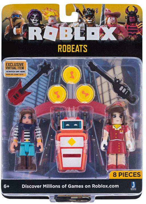

Игровая коллекционная фигурка Roblox Jazwares Game Packs RoBeats W4 2 шт (ROG0124)