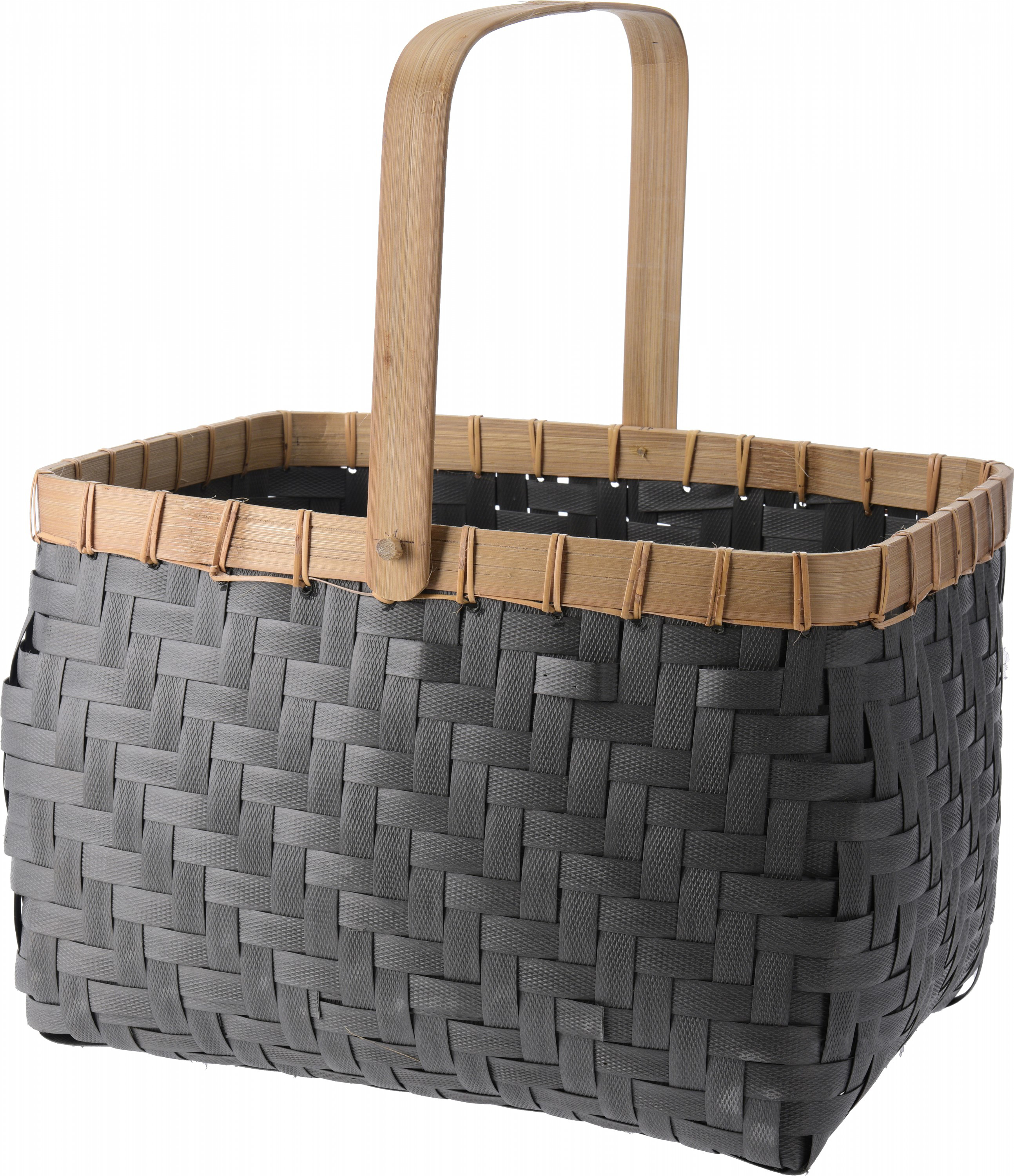 

Корзина Home&Styling Collection 40x30x25 см Черная