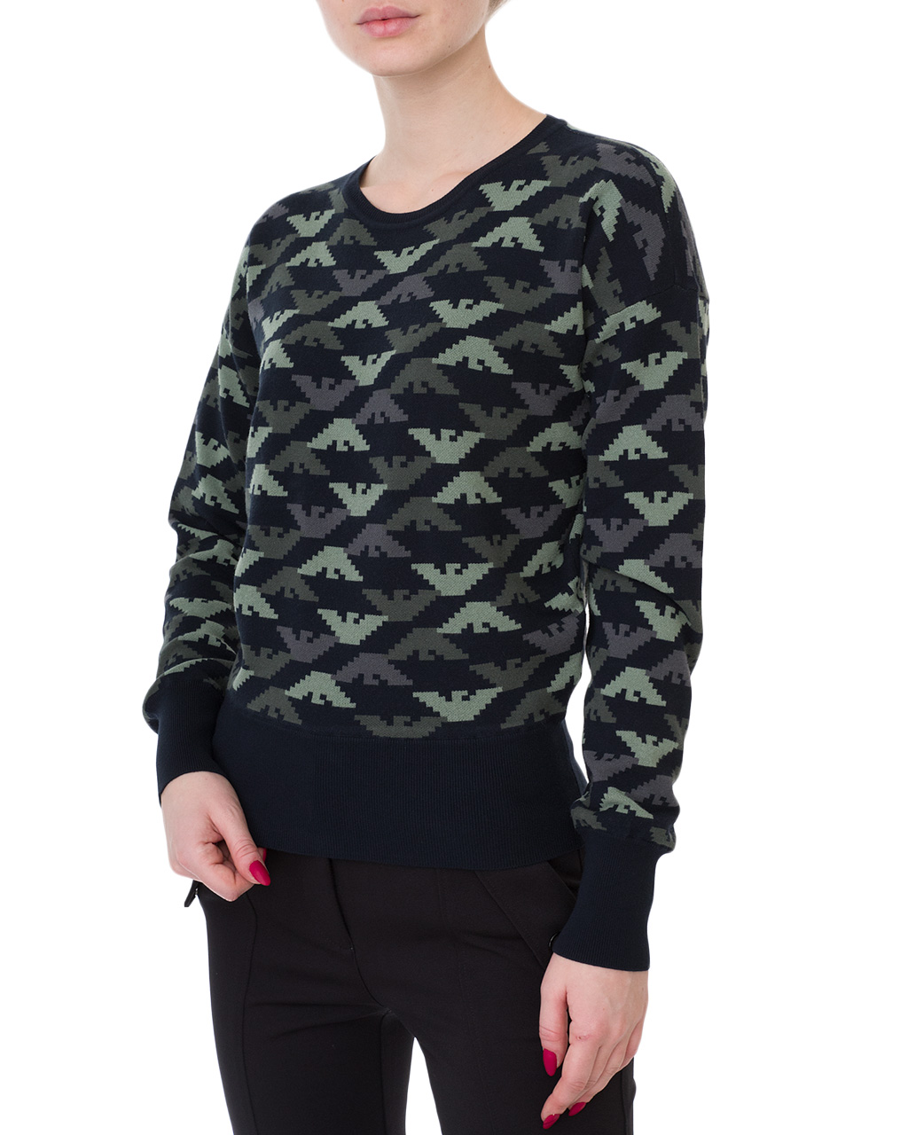 

Джемпер жіночий EMPORIO ARMANI (6G2MTV-2M18Z-0927/19-20) Мікс, Джемпер жіночий EMPORIO ARMANI (6G2MTV-2M18Z-0927/19-20) Мікс 42