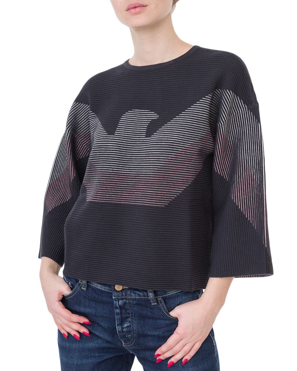 

Джемпер жіночий EMPORIO ARMANI (6G2MTB-2M42Z-0927/19-20) Синій, Джемпер жіночий EMPORIO ARMANI (6G2MTB-2M42Z-0927/19-20) Синій 42