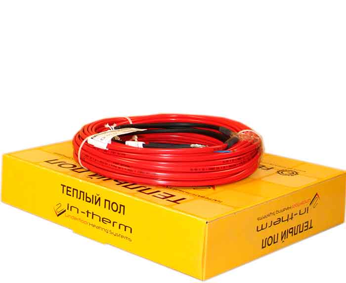 

Нагревательный кабель IN-Therm ECO PDSV-20 3.4 м.кв - 550 Вт - 27м