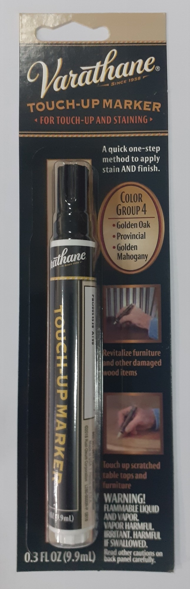 

Мебельный маркер Rust Oleum цвет группа 4 золотой дуб (арт.215355)
