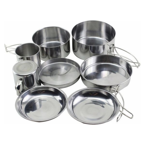 

Набор посуды Highlander Peak Weekender Cookware Kit Metallic (CP215)
