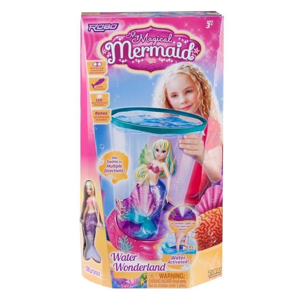 

Игровой набор с интерактивной игрушкой Zuru Robo My Magical Mermaid Water Wonderland 2591