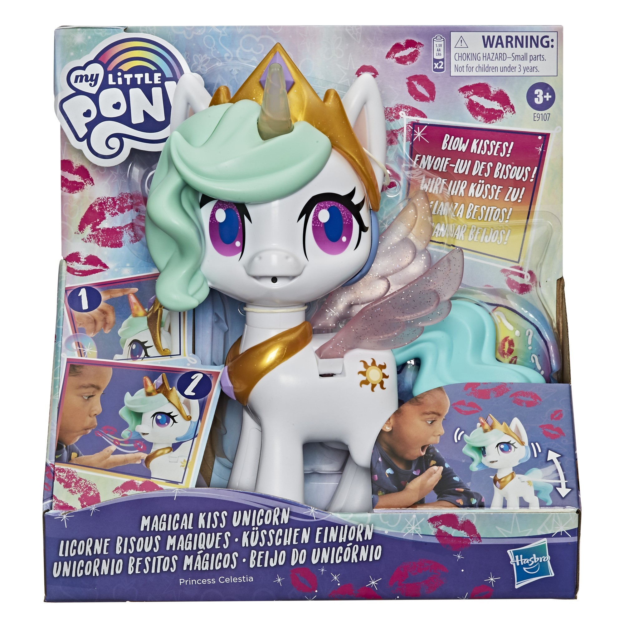 Интерактивная игрушка Hasbro My Little Pony Волшебный поцелуй Принцесса  Силестия с сюрпризами – фото, отзывы, характеристики в интернет-магазине  ROZETKA от продавца: COSMOTOYS | Купить в Украине: Киеве, Харькове, Днепре,  Одессе, Запорожье, Львове