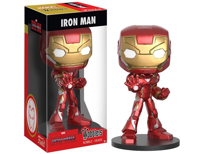 

Фигурка Funko Wobblers Civil War Iron Man