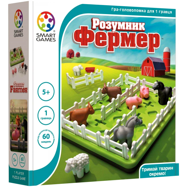 

Настольная игра Smart Games Умник Фермер (Smart Farmer) ( SG 091 UKR )