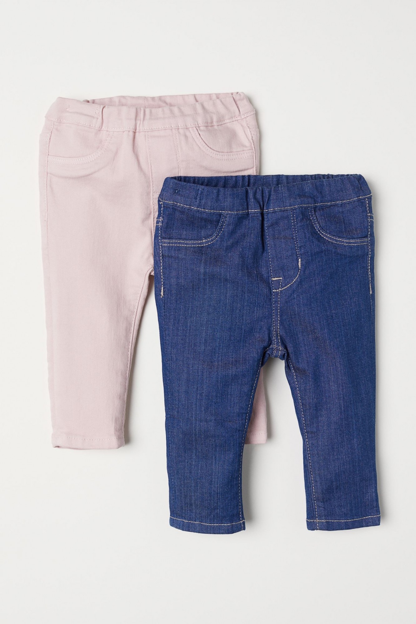 

Легинсы (2 пары) H&M 0648911 92 розовые/синие 6-0066