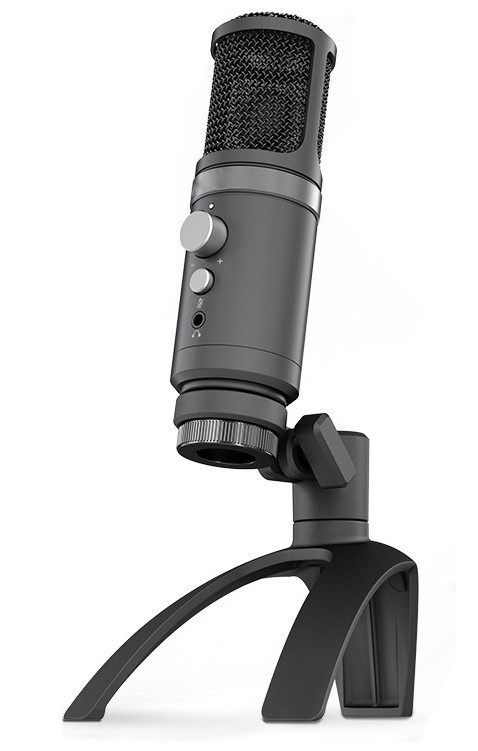 

Студийный микрофон Manchez RE1000 (USB) со штативом Grey