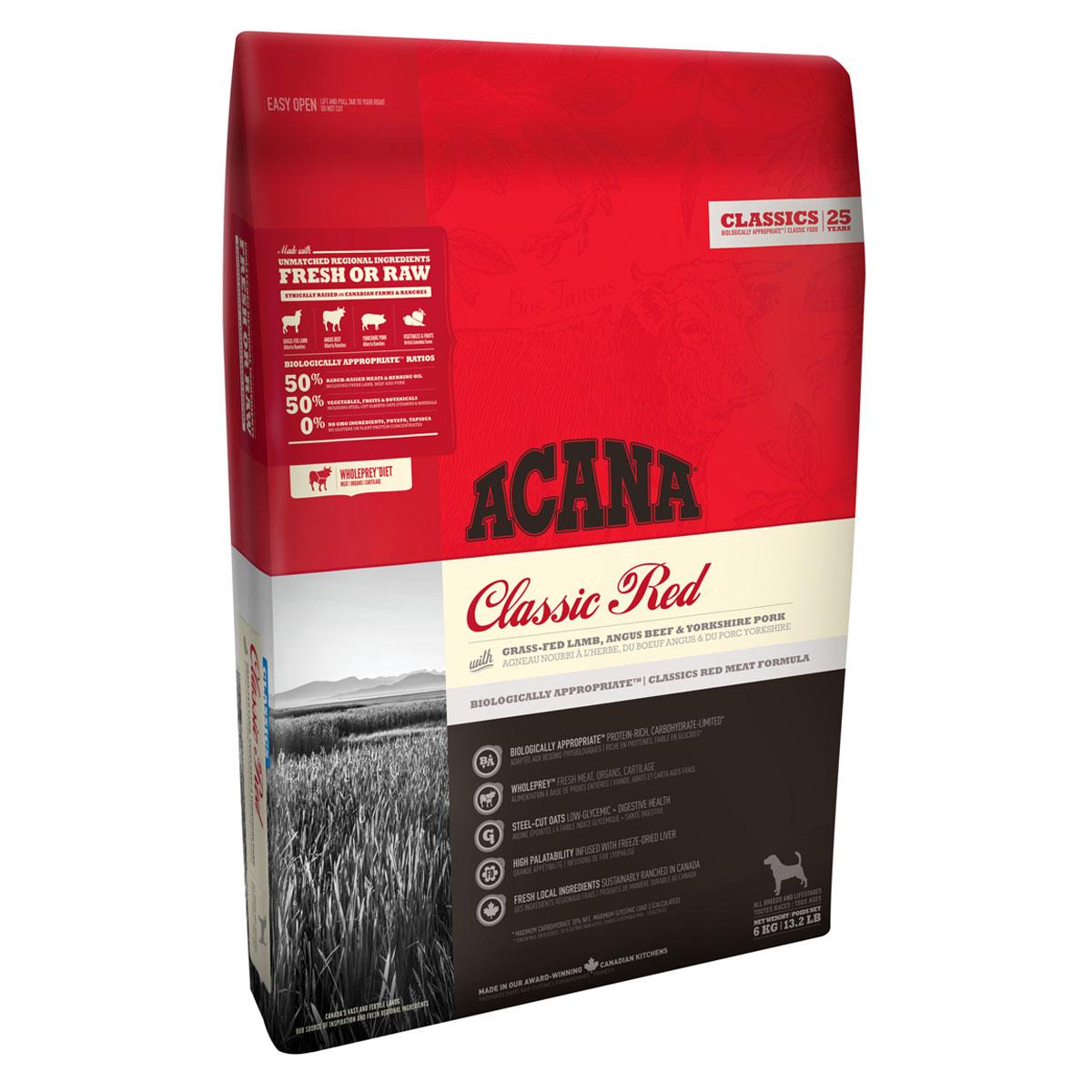 

Сухой корм для собак Acana Classic Red, 2 кг