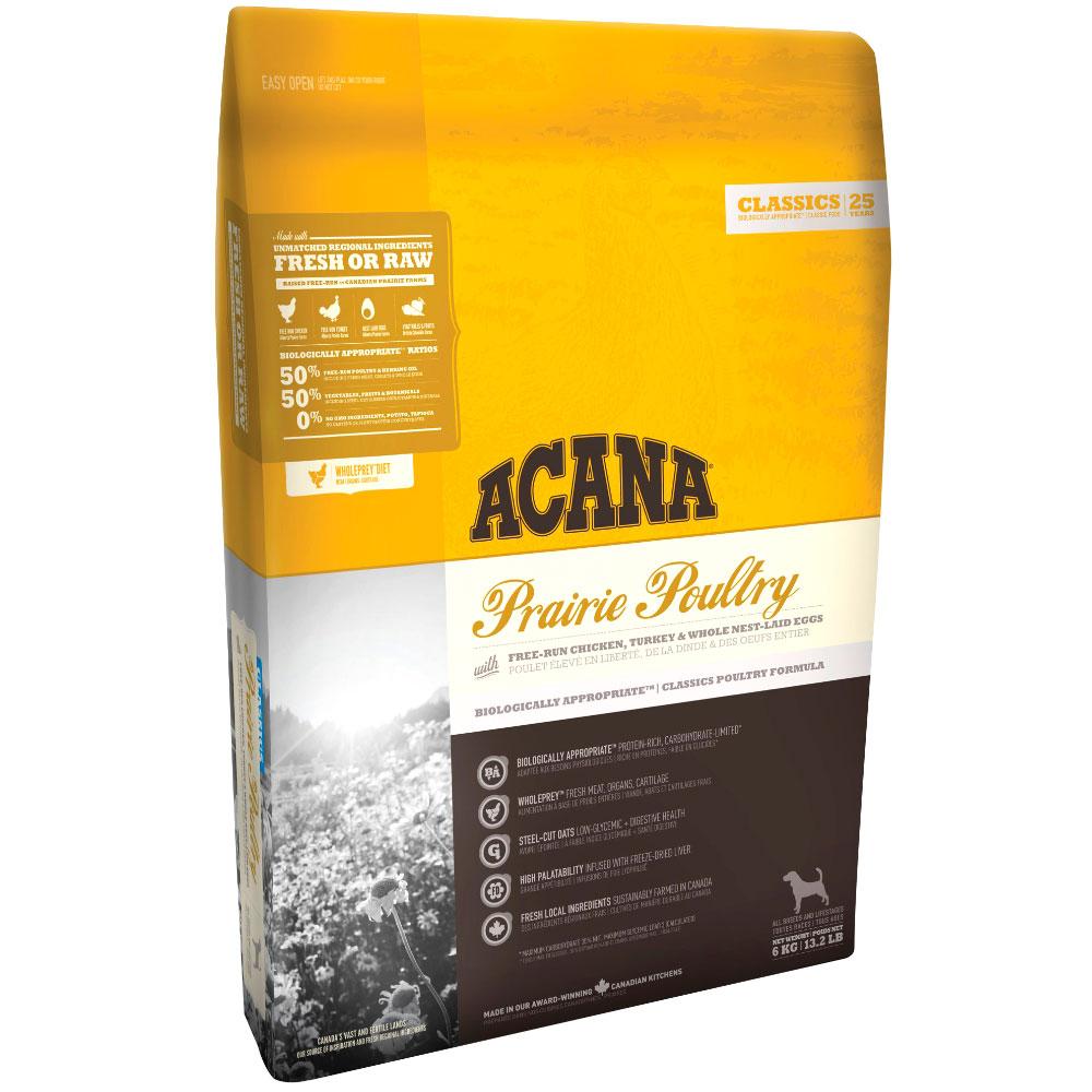 

Сухой корм для собак Acana Prairie Poultry, 11.4 кг