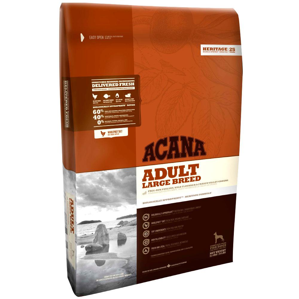 

Сухой корм для собак Acana Adult Large Breed, 11.4 кг
