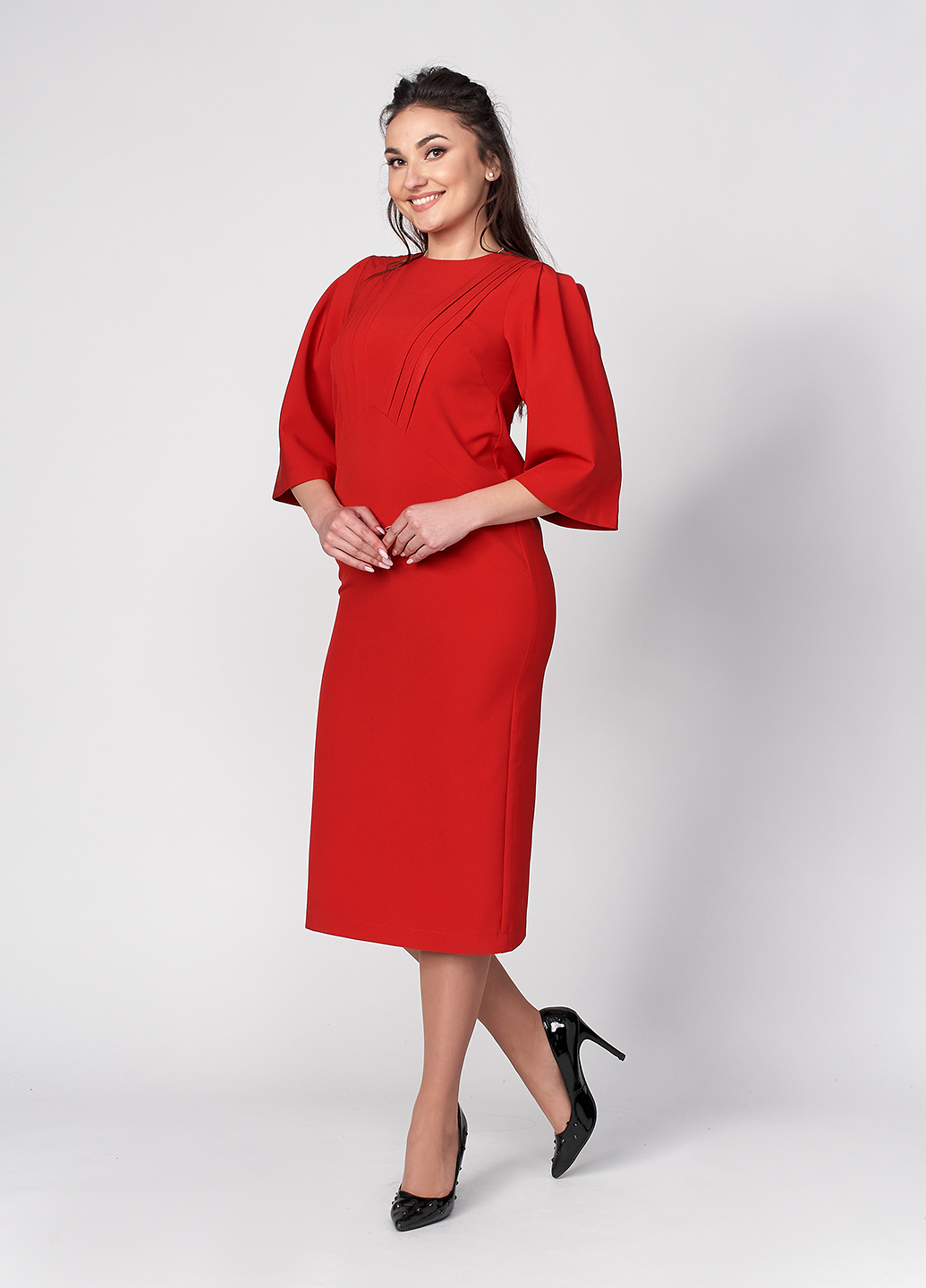 

Платье UT PL210 1128  красный, Платье UT PL210 1128 46 красный