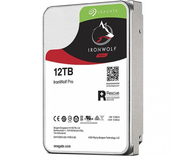 

Жесткий диск Seagate IronWolf Pro 12 TB (ST12000NE0008)