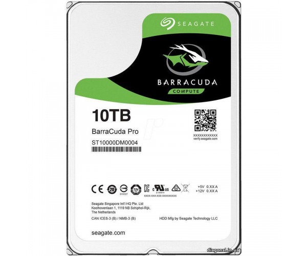 

Жесткий диск Seagate BarraCuda Pro (ST10000DM0004)
