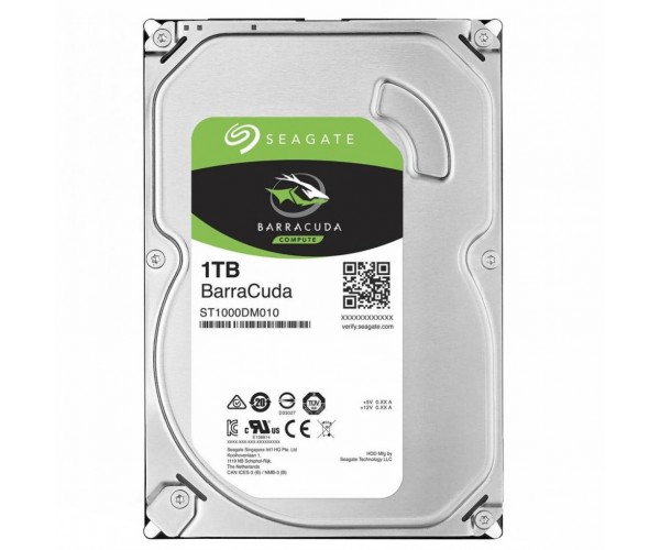 

Жесткий диск Seagate BarraCuda 3,5" (ST1000DM010)