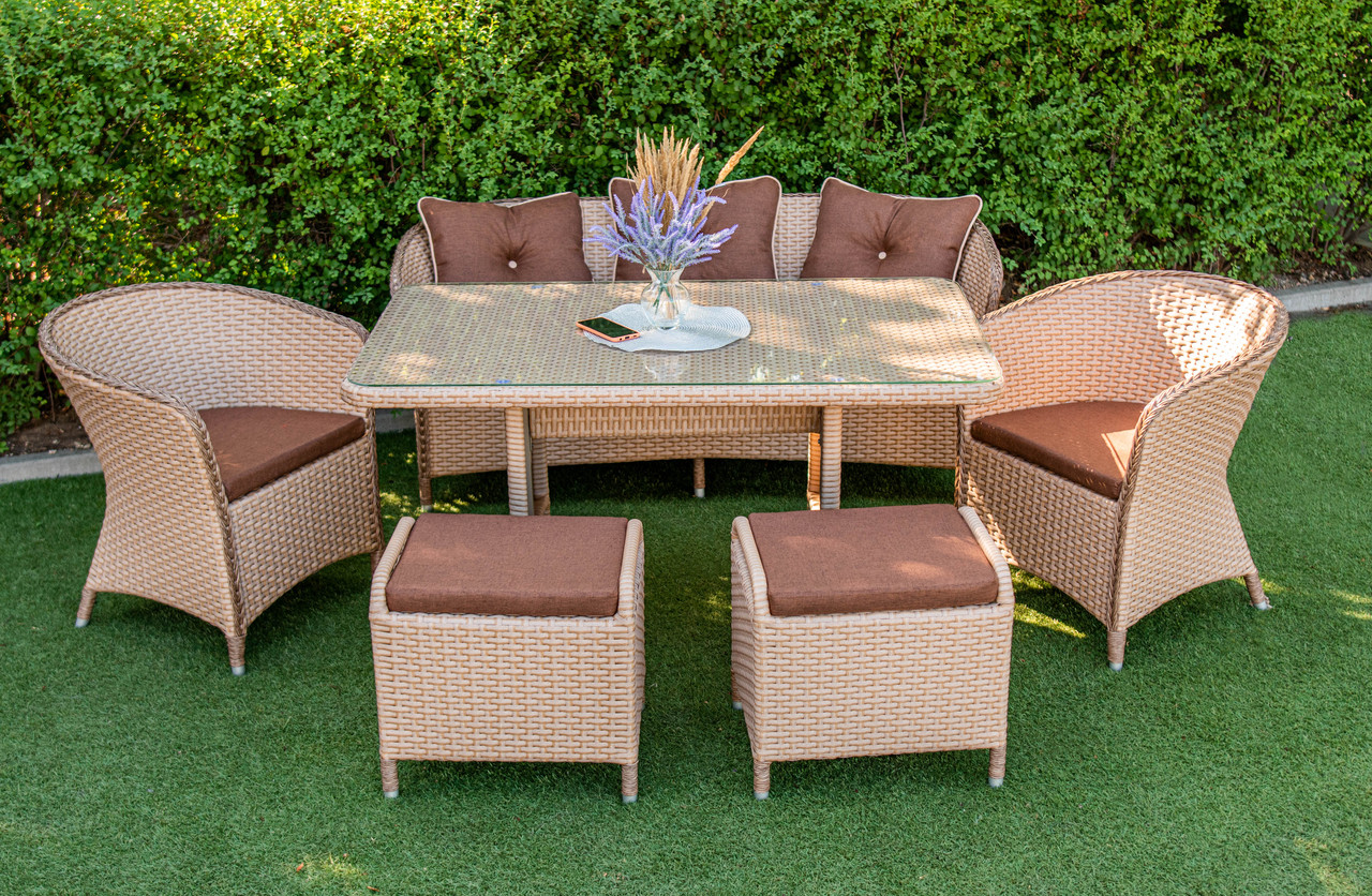 

Комплект мебели Украинские конструкции "Констанция" омега 02 бежевый