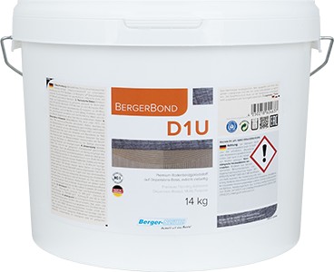 

Клей универсальный Berger Bond D1U однокомпонентный дисперсионный клей 14кг