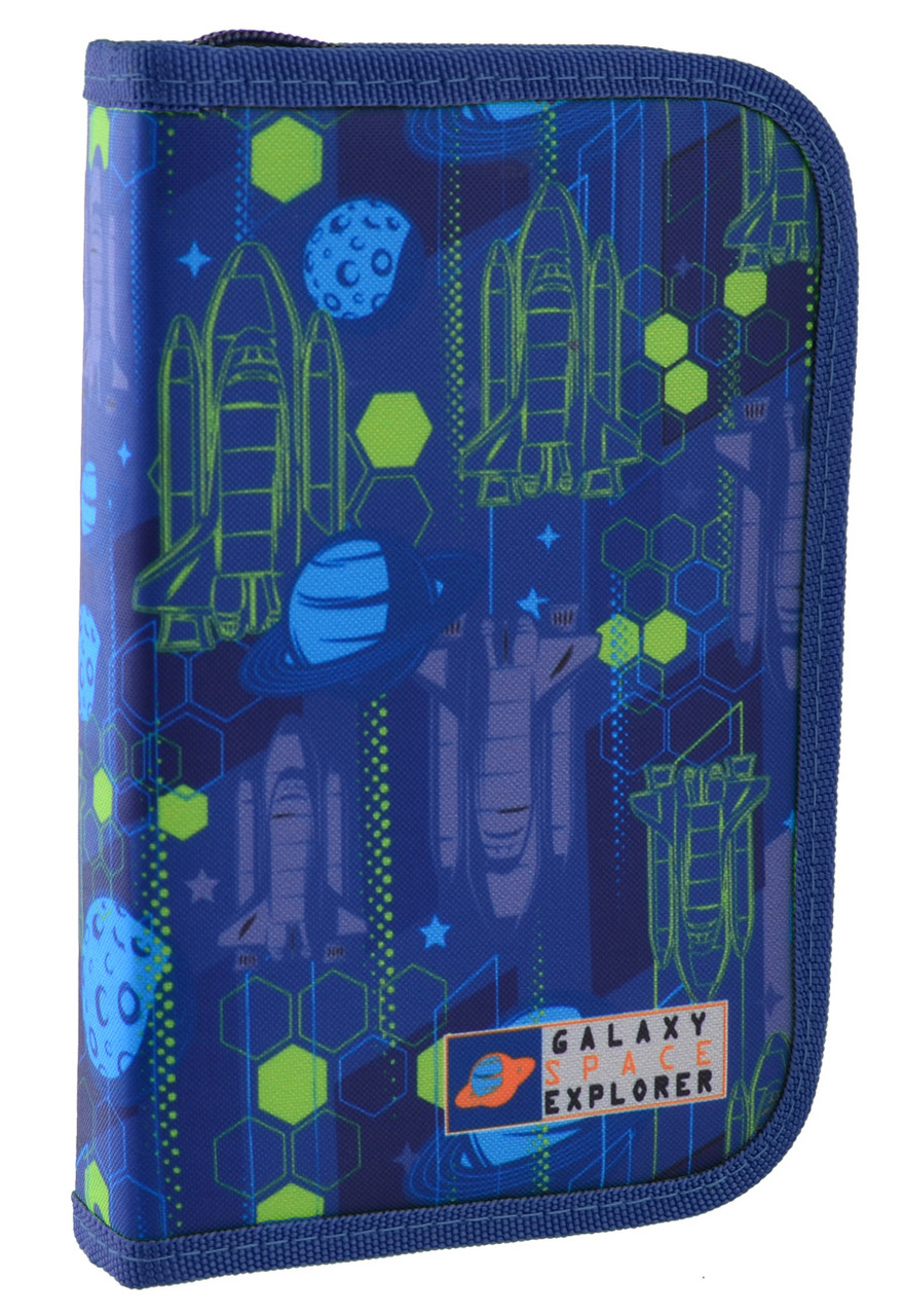 

Пенал-книжка твердый Smart одинарный с клапаном HP-03 Galaxy (532077)