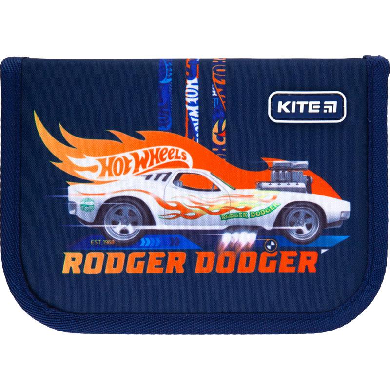

Пенал без наполнения Kite Education Hot Wheels (HW21-621)