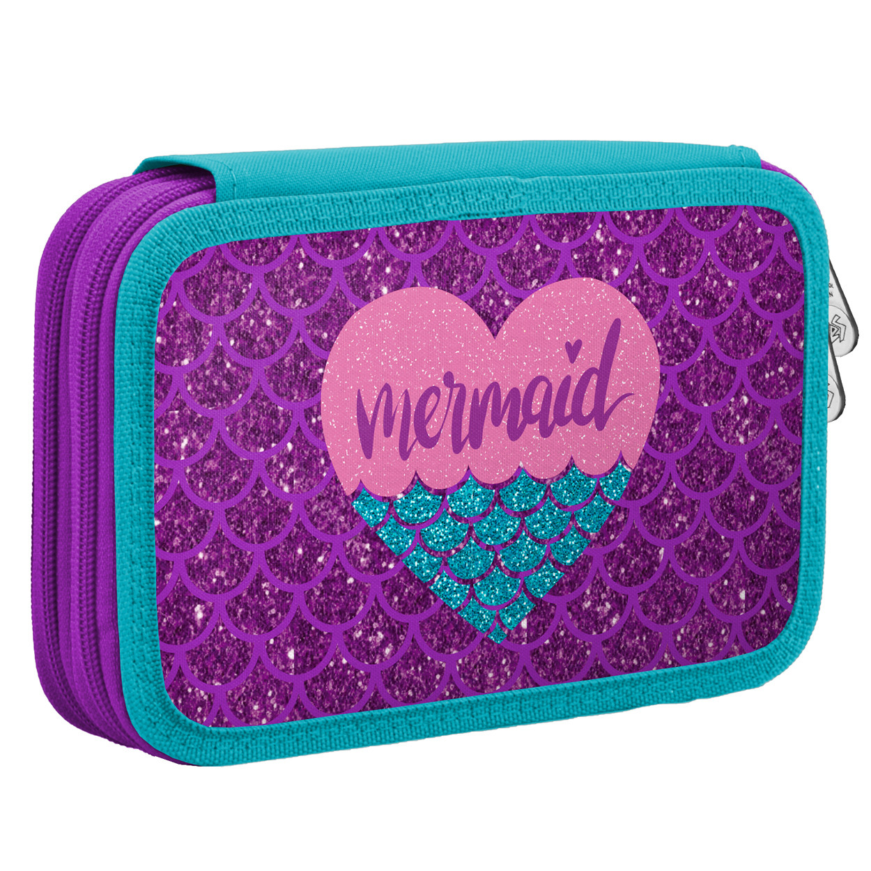 

Пенал-книжка твердый YES двойной HP-01 Mermaid (532880)