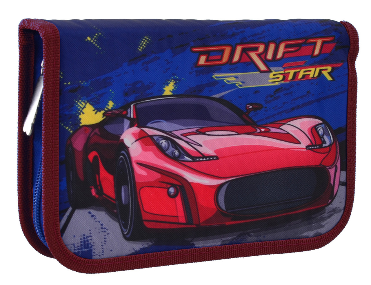 

Пенал-книжка твердый Smart одинарный с клапаном HP-03 Drift Star (532079)