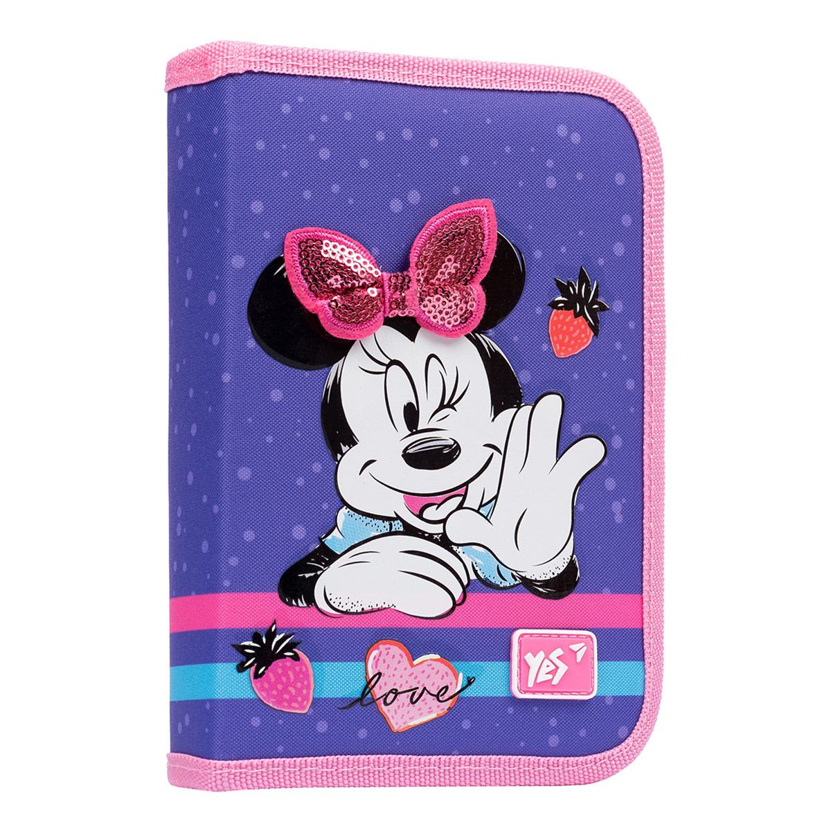 

Пенал-книжка твердый YES одинарный с клапаном HP-03 Minnie Mouse фиолетовый (533058)