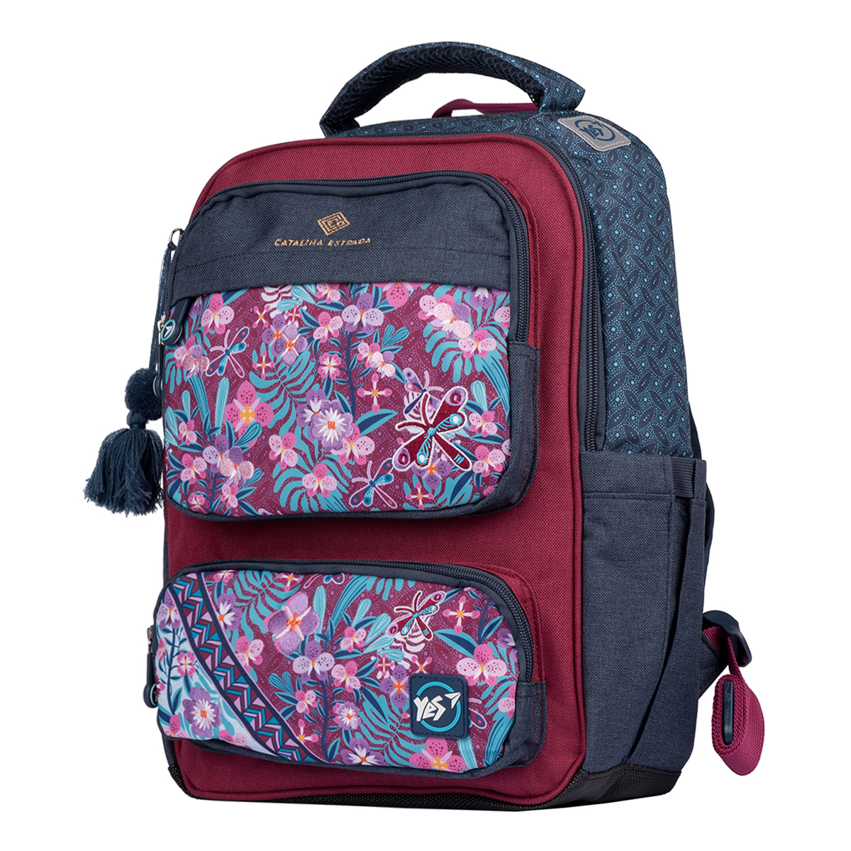 

Рюкзак школьный подростковый YES Catalina Estrada.Pattern 42 х 29 х 17 см (556251)