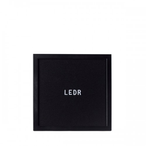 

Доска для создания надписей letter board LEDR ALL Black 30*30