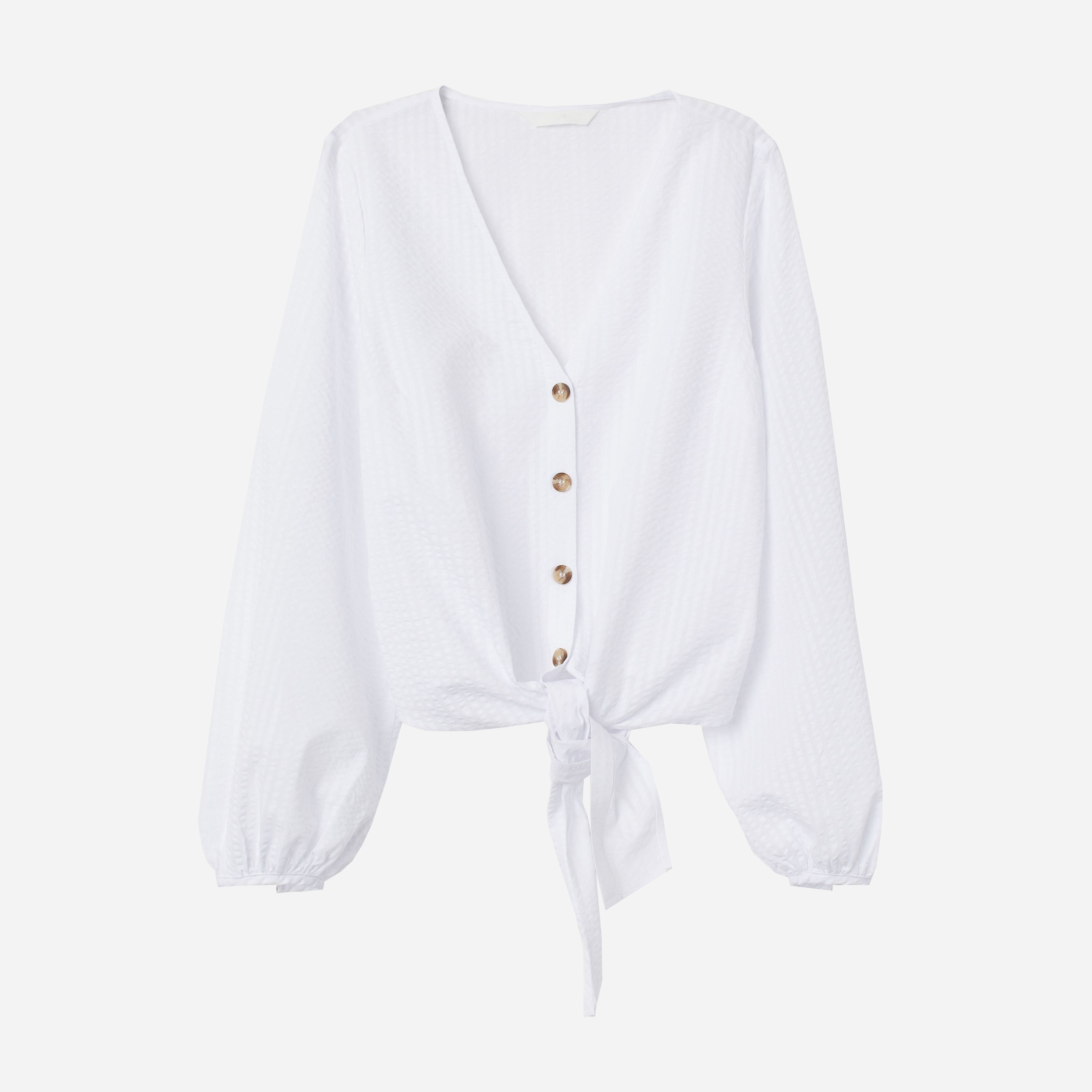 

Блузка H&M 02-0742769-9 42 Белая (СА2000001854341)