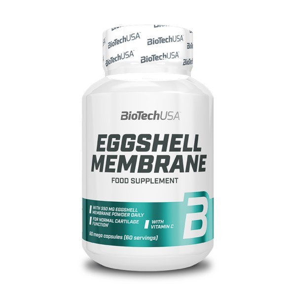 

Натуральные добавки и экстракты BioTech USA EGGSHELL MEMBRANE 60 капсул