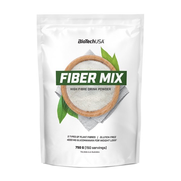 

Натуральные добавки BioTech USA FIBER MIX DRINK POWDER (750 грамм)