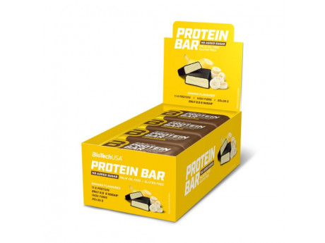 

BIOTECH USA Упаковка батончиков Protein Bar (20 шт по 35г) Вкус Банан
