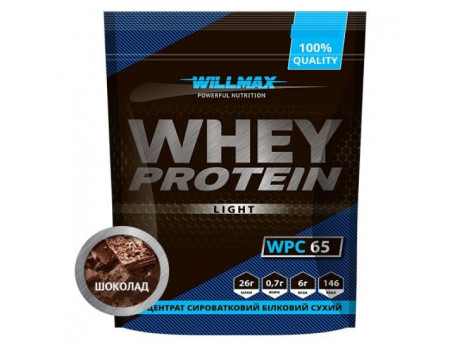 

Протеин Willmax Whey Protein 65% 1кг Вкус Шоколад