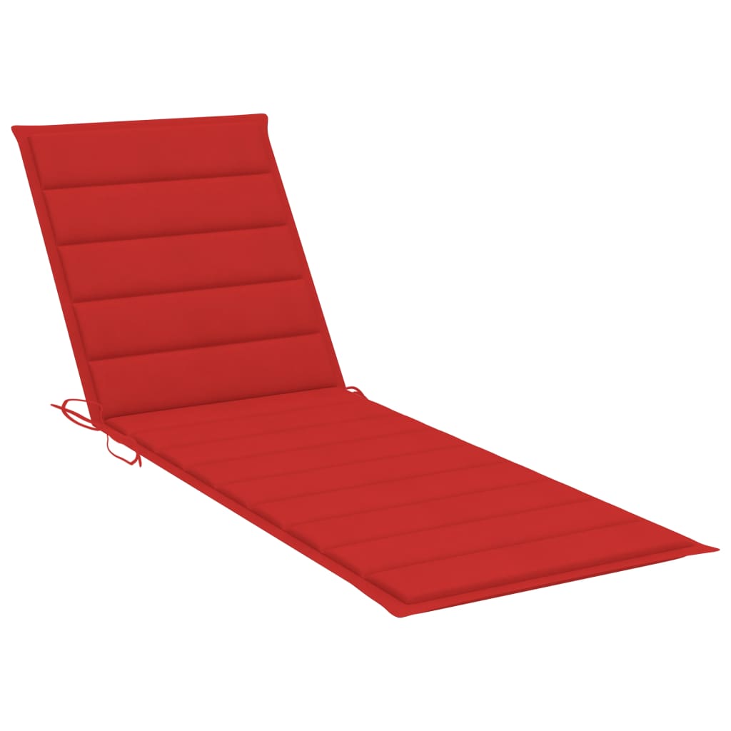 

Подушка для лежака Shumee червоний колір 200x60x4 см тканина 314209