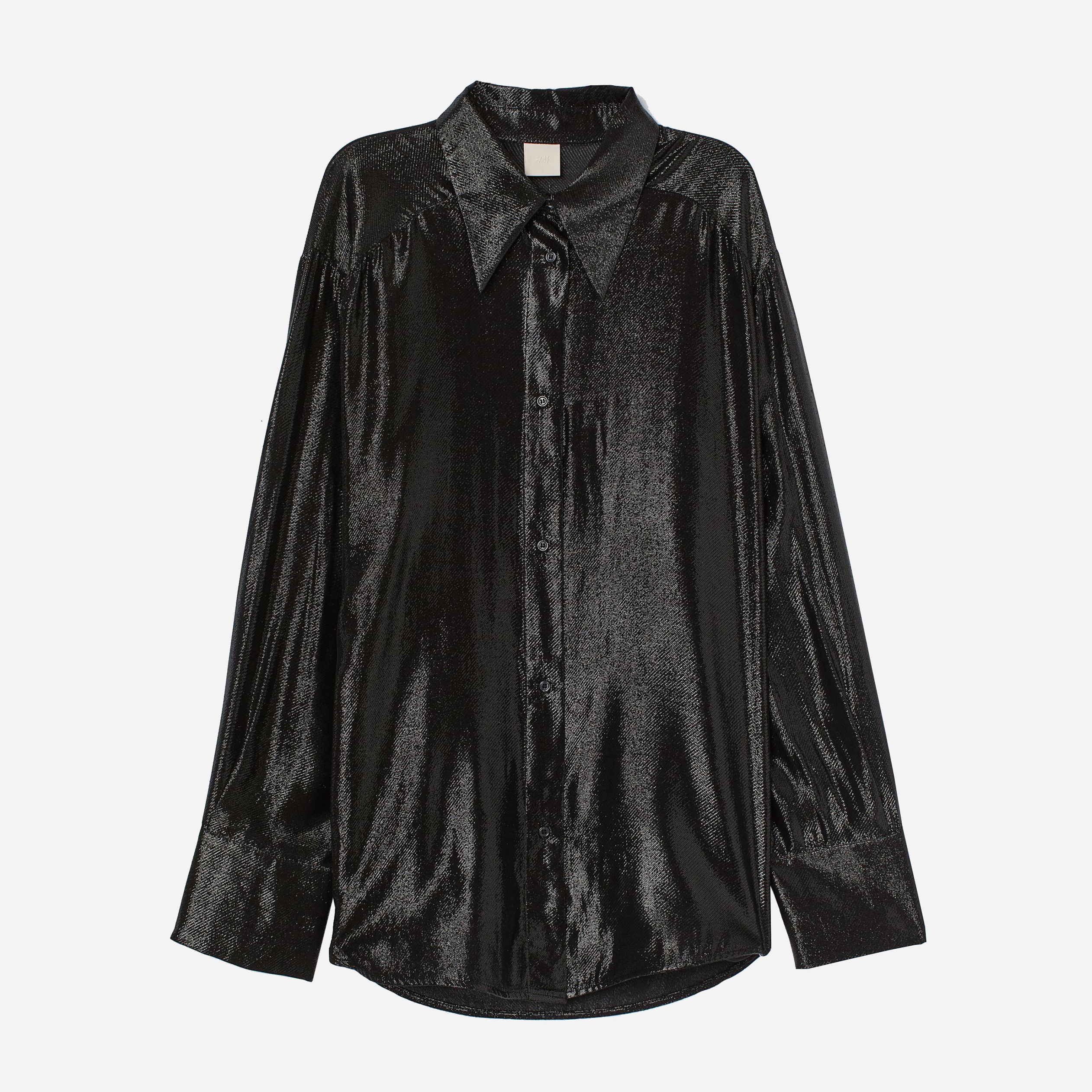 

Рубашка H&M 0852910-1 XL Черная (СА2000001852941)