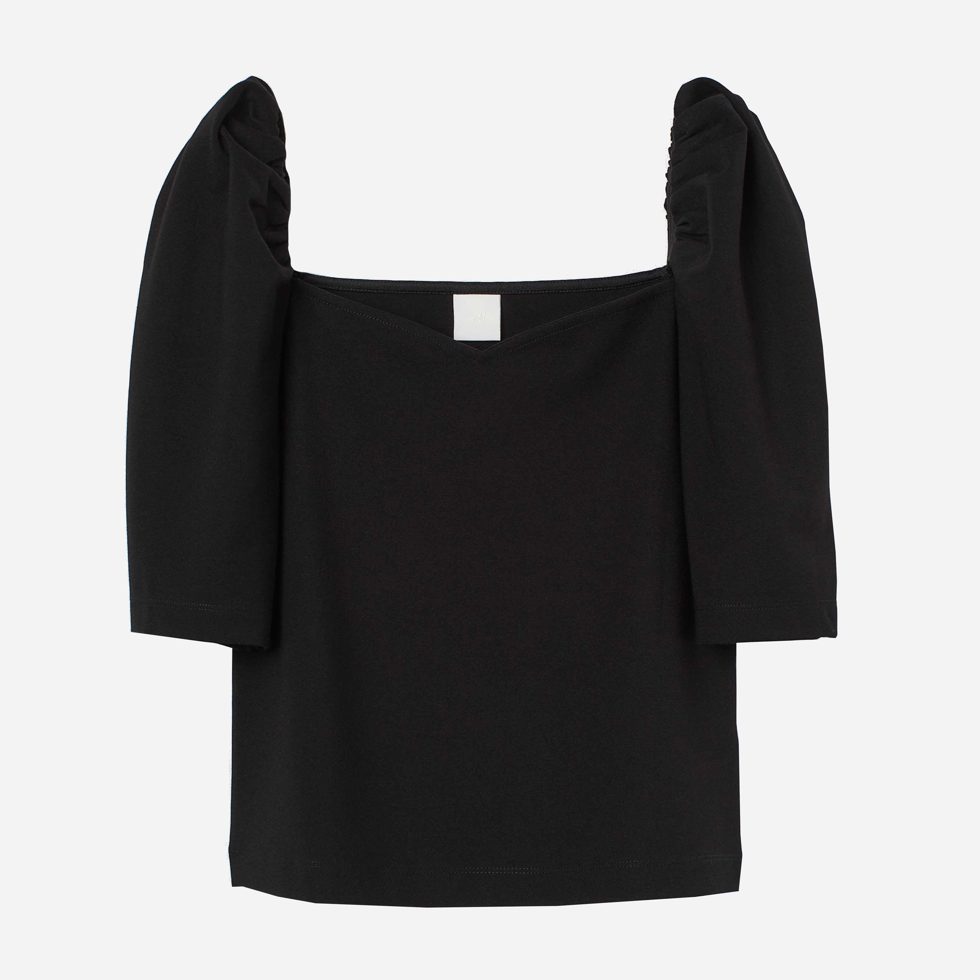 

Топ H&M 04-0828652-001  Черный (СА2000001853009, Топ H&M 04-0828652-001 XL Черный (СА2000001853009)