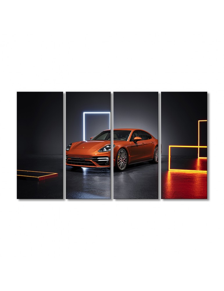 

Модульная картина Artel «Автомобиль Турбо С971 2020» 4 модуля 70x105 см