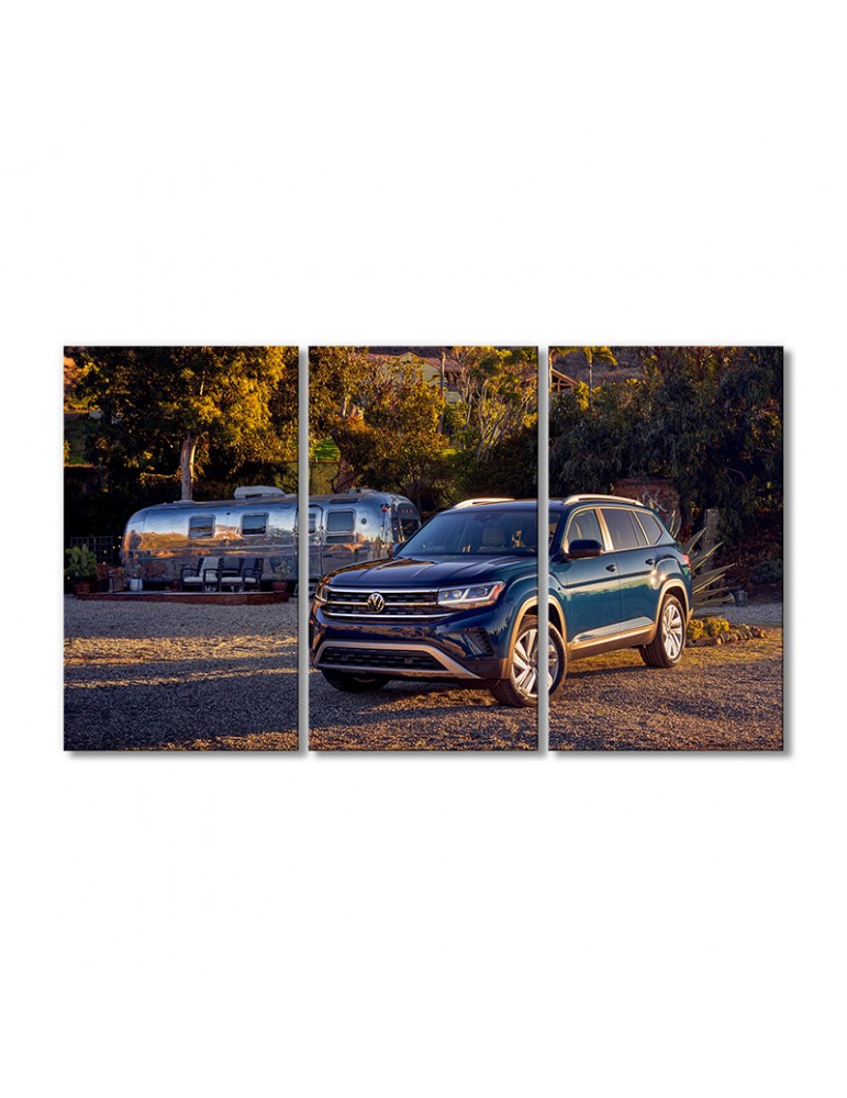 

Модульная картина Artel «Автомобиль Большой кроссовер Атлас 2021» 3 модуля 80x120 см