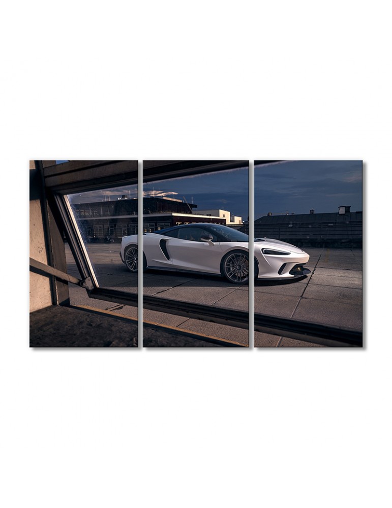

Модульная картина Artel «Автомобиль МакЛарен GT» 3 модуля 50x75 см