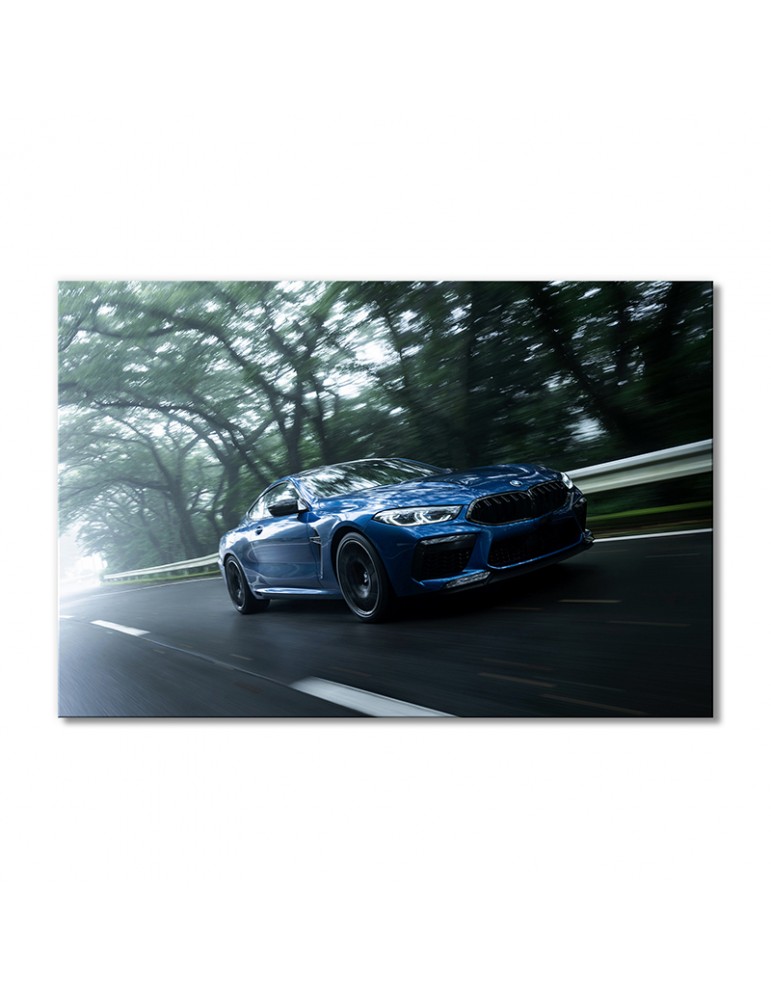 

Модульная картина Artel «Автомобиль БМВ M8 2020» 1 модуль 80x120 см