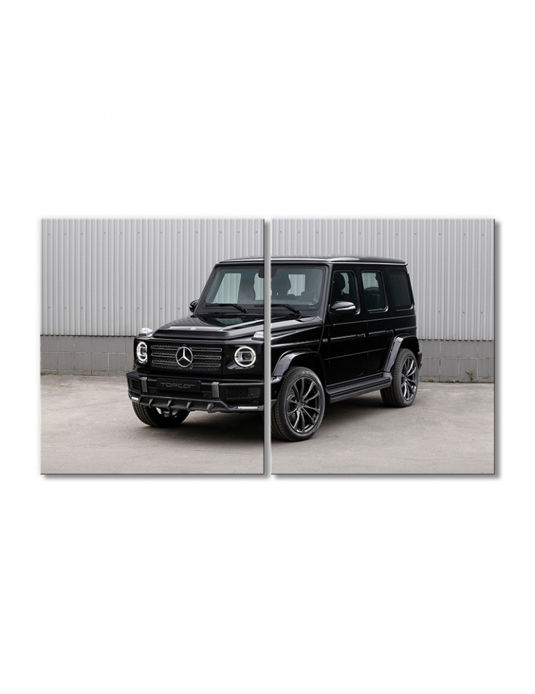 

Модульная картина Artel «Автомобиль Мерседес Бенц G 350» 2 модуля 60x90 см