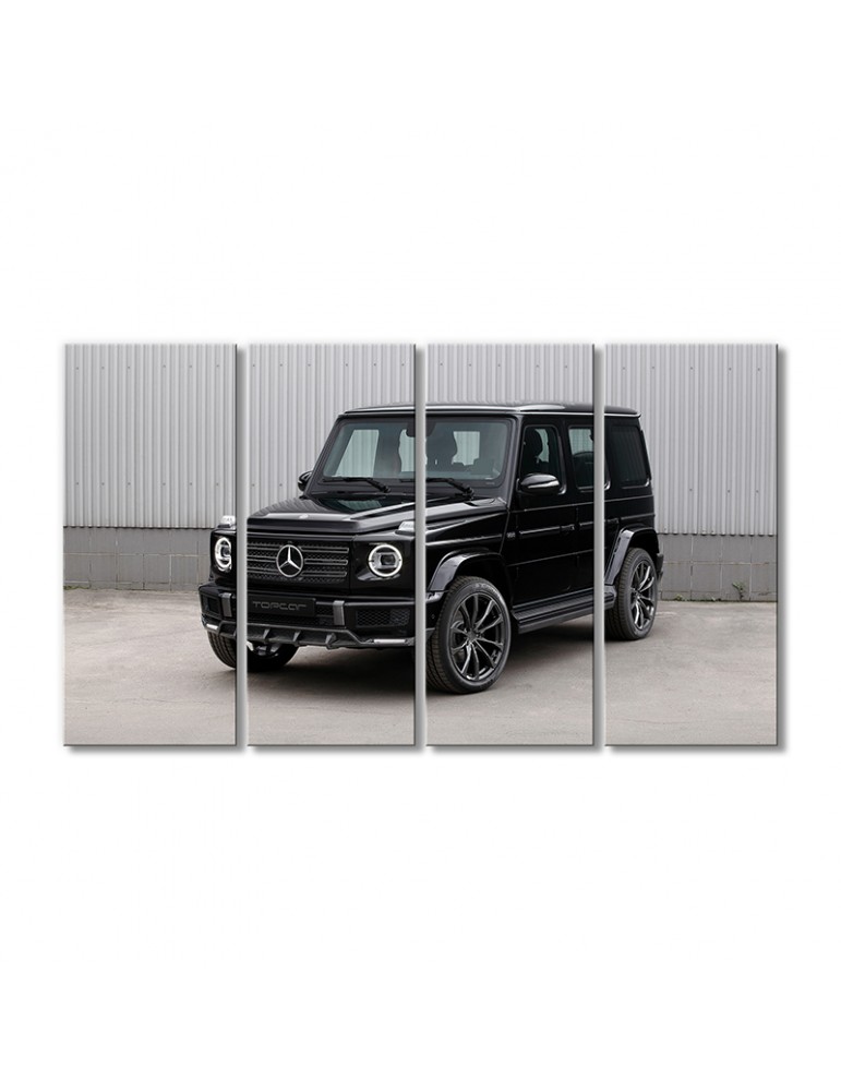 

Модульная картина Artel «Автомобиль Мерседес Бенц G 350» 4 модуля 120x180 см